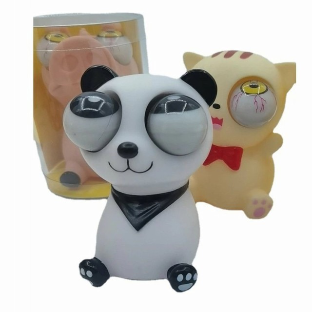 即納」スクイーズ玩具 ストレス解消グッズ パンダ スクイーズ