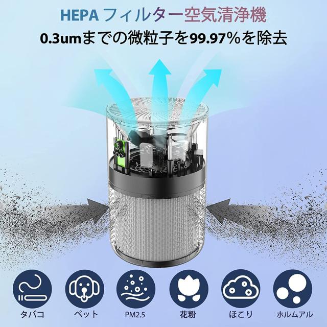 即納」空気清浄機 くうきせい空気清浄機 コロナ感染抑える タバコ専用