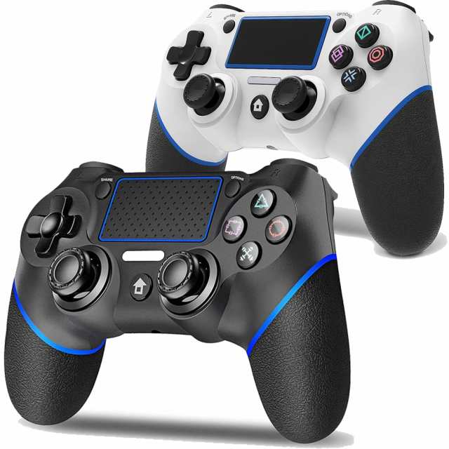 PS4 コントローラー PS4 ワイヤレス ゲームパット 2台セット 無線 Bluetooth接続 最新バージョン Bluetooth リンク遅延なし  600mAh 振動｜au PAY マーケット