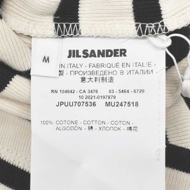 ジルサンダー JIL SANDER Tシャツ コットンジャージーTシャツ クルー