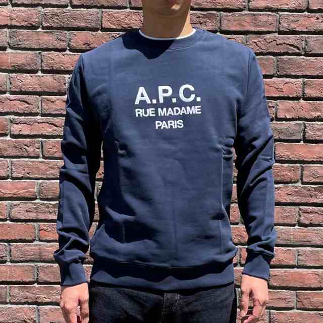 販売品 アーペーセー A.P.C. SWEAT RUFUS スウェット トレーナー ロゴ