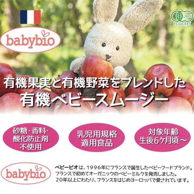 babybio ベビービオ ベビースムージー 選べるスムージー 【ベビービオ27個+フルッラ8個】 ベビー離乳食 有機フルーツ Frulla ベビースムージーベビービオ_2