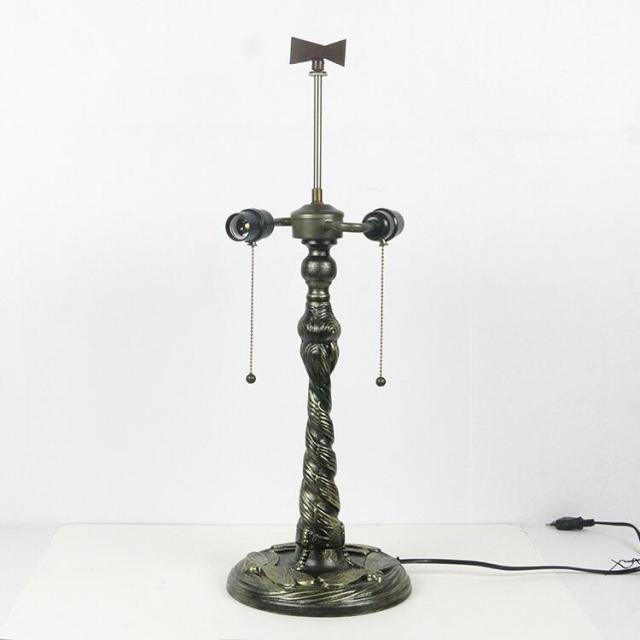 40*64CM ステンドグラスランプ スタンド照明 おしゃれ ガラス 上質 ステンドグラス ランプ アンティーク 小型 LED対応 ギフト 卓上照明 テーブルランプ 卓上照明器具 ナイトランプ ライト プレゼント ギフト　合金台座　イエロー　豪華_6