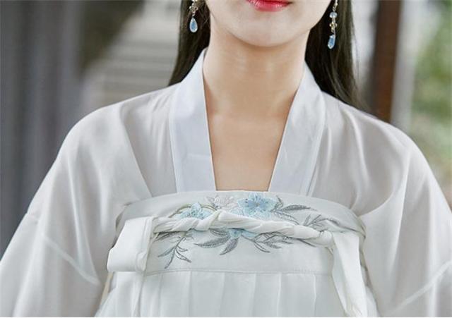 中華漢服「水」３点 セット 水色 3点セット ドレス 唐装漢服 漢服仙女 中国古風 中華服