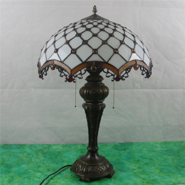 アンティーク ステンドグラスランプ 卓上スタンド