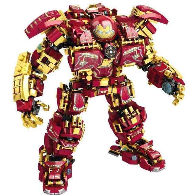 レゴアベンジャーズ アイアンマン LEGO ハルクバスター 互換品 1450pc