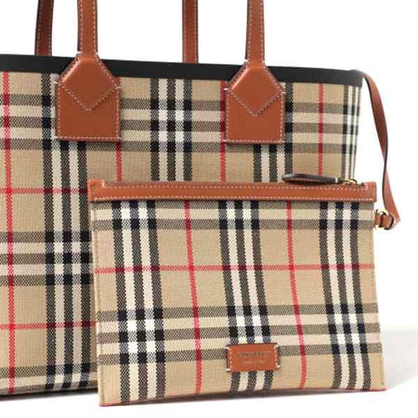 バーバリー ロンドン トートバッグ レディース Burberry チェック柄 ...