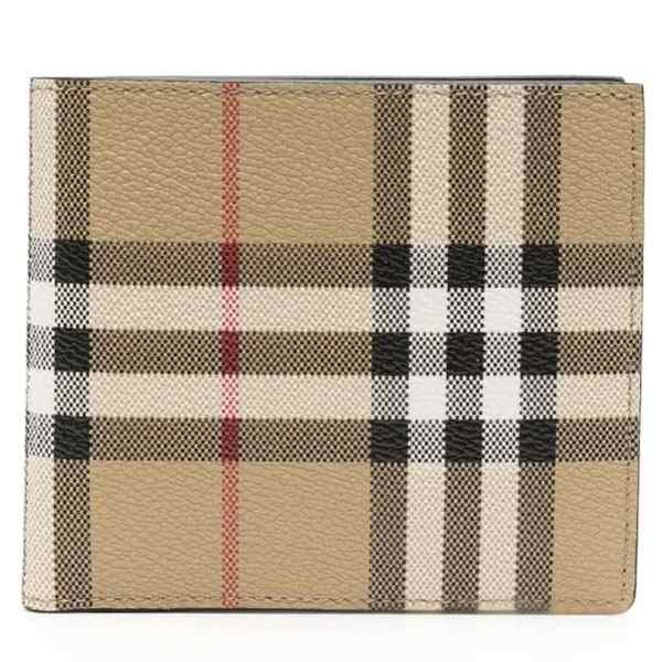 バーバリー ロンドン 二つ折り財布 メンズ Burberry チェック柄