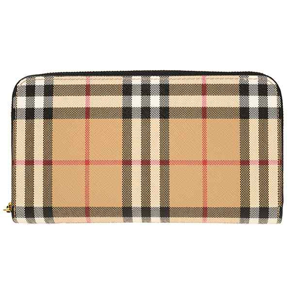 バーバリー ロンドン 長財布 メンズ レディース Burberry チェック柄