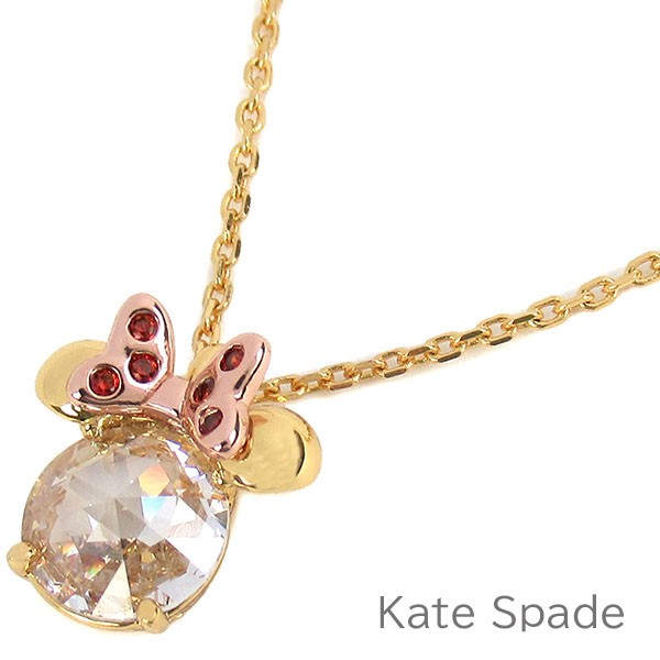 ケイトスペード ペンダント kate spade ネックレス アクセサリー ジュエリー レディース ディズニー ミニーマウス コラボ商品