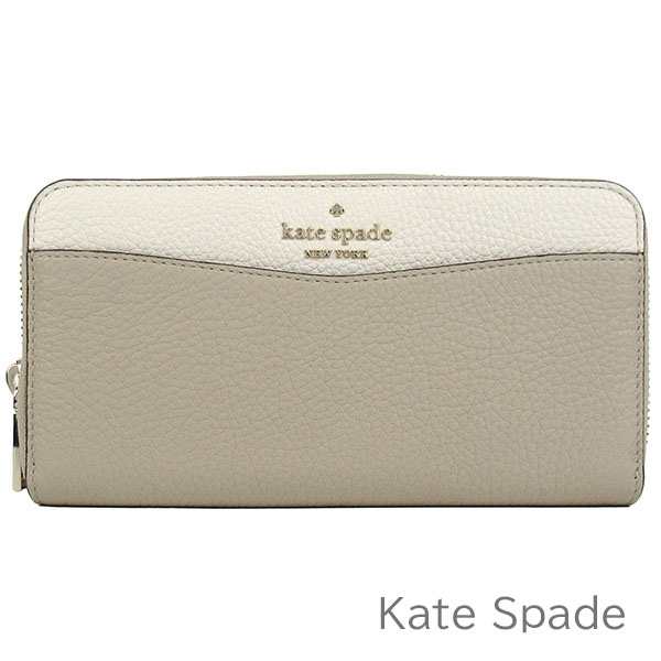 ケイトスペード 長財布 レディース kate spade レザー 2トーン バイカラーの通販は