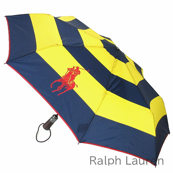 ポロ ラルフローレン 折りたたみ傘 Polo Ralph Lauren 折り畳み傘 アンブレラ 傘 メンズ レディース ストライプ ビッグポニーの通販は