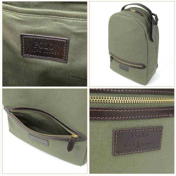 ポロ ラルフローレン リュックサック バッグ メンズ コットン キャンバスの通販は