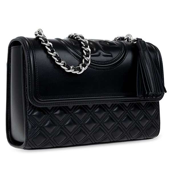 Tory Burch トリーバーチ フリンジ付き キルティング チェーン