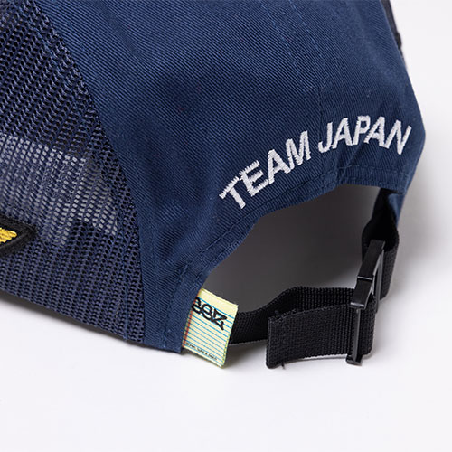 【23日20時〜P最大30倍！クーポン有】 波乗りジャパン チーム キャップ RASH x NAMINORI JAPAN 代表 ユニフォーム レプリカ 帽子 メッシュ波乗 りJAPAN ラッシュ 鎌倉 ブランド ナミノリ ジャパン なみのり ネイビー ホワイト サーフィン 日本 代表 国旗 紺 サーフィンの通販は