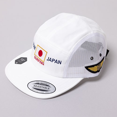 【23日20時〜P最大30倍！クーポン有】 波乗りジャパン チーム キャップ RASH x NAMINORI JAPAN 代表 ユニフォーム レプリカ 帽子 メッシュ波乗 りJAPAN ラッシュ 鎌倉 ブランド ナミノリ ジャパン なみのり ネイビー ホワイト サーフィン 日本 代表 国旗 紺 サーフィンの通販は