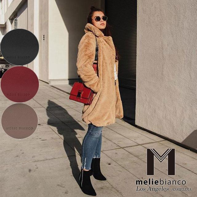 限定品 Melie Bianco（メリービアンコ）AM6022 Stalking 掲載 レディース ショルダーバッグ ウエストポーチ ボディーバッグ ビーガン スクエアバッグ