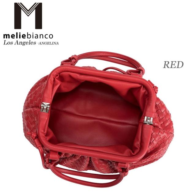 限定品 Melie Bianco（メリービアンコ）TM5710 Ellise Victorias Secret レディース イントレチャート 編み込み リッチ がま口 ハンドバッグ クラッチ 限定品 Melie Bianco（メリービアンコ）TM5710 Ellise Victorias