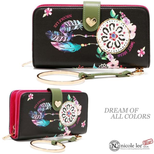 数量限定 NICOLE LEE ニコールリー PRT6700 レディース 長財布 ガール
