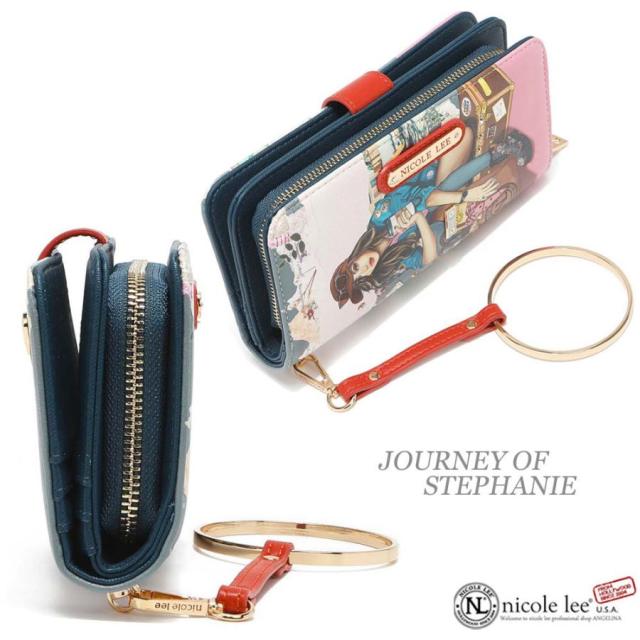 数量限定 NICOLE LEE ニコールリー PRT6700 レディース 長財布 ガール