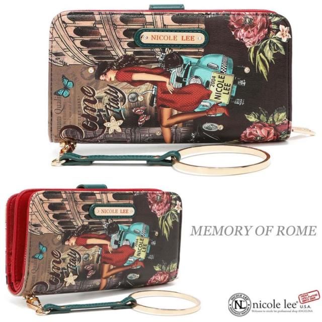 数量限定 NICOLE LEE ニコールリー PRT6700 レディース 長財布 ガール