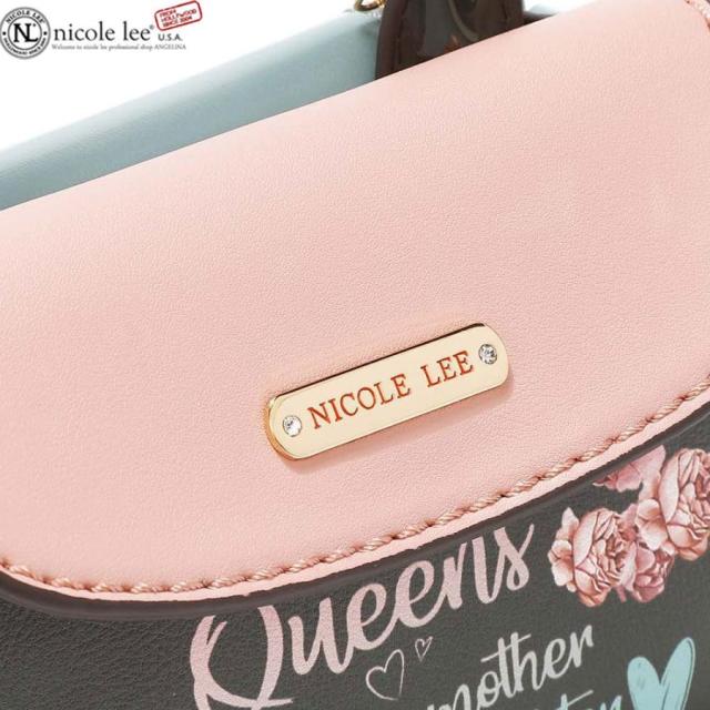 数量限定 NICOLE LEE ニコールリー PRT16697 レディース セカンド ミニバッグ ショルダー 小さめ 春夏秋冬 ビーガンレザー ヴィーガン 人気 30代 40代 20代 SDGs サステナブル 旅行 貴重品入れ ポーチ ハンドバッグ ヴィンテージ クリスマスプレの通販は