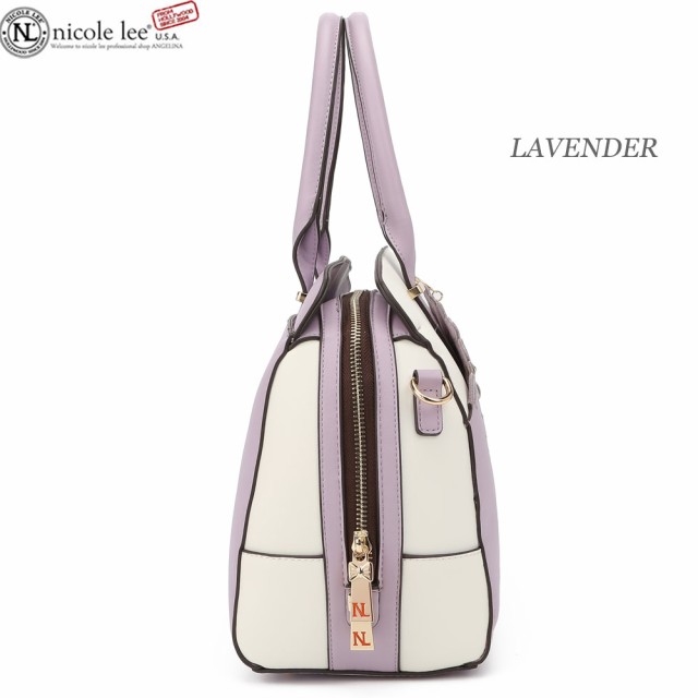 数量限定 NICOLE LEE ニコールリー EMB16466 CASSIA レディース フラワー バイカラー ハンドバッグ ミニボストン ショルダー 春夏秋冬 ビーガンレザー ヴィーガン 30代 40代 20代 サステナブル SDGs シンプル インスタ プレゼント 贈り物 お洒落の通販は