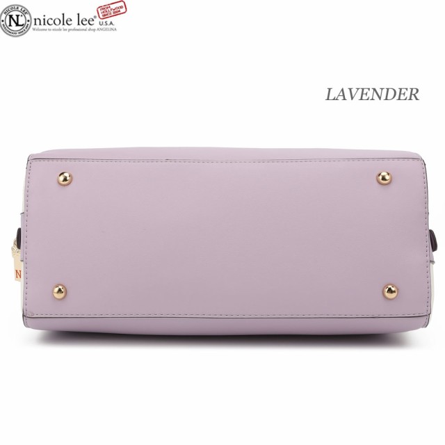 数量限定 NICOLE LEE ニコールリー EMB16466 CASSIA レディース フラワー バイカラー ハンドバッグ ミニボストン ショルダー 春夏秋冬 ビーガンレザー ヴィーガン 30代 40代 20代 サステナブル SDGs シンプル インスタ プレゼント 贈り物 お洒落の通販は