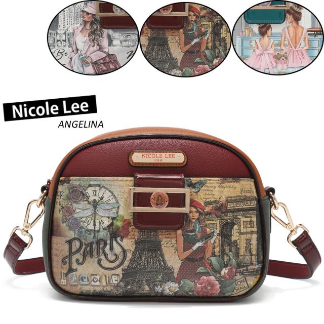 数量限定 NICOLE LEE ニコールリー PRT16692 レディース ポーチ ショルダー ミニバッグ メイクポーチ 小さめ 春夏秋冬 ビーガンレザー ヴィーガン 人気 30代 40代 20代 SDGs サステナブル 旅行 貴重品入れ バッグインバッグ 小物入れ 化粧品入れ 大人