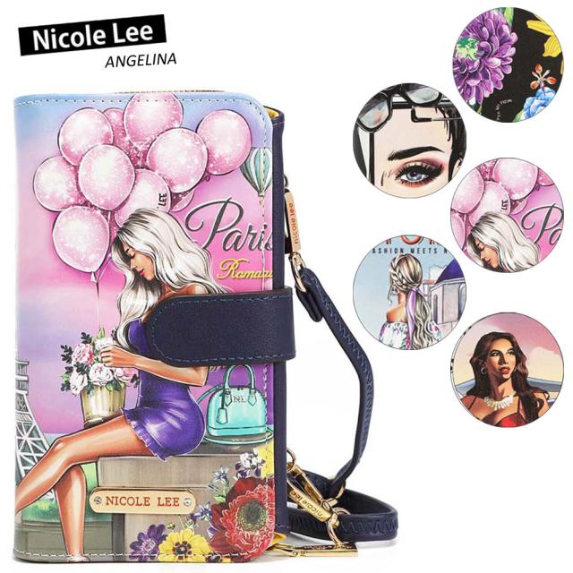 数量限定 NICOLE LEE ニコールリー HP7300 スマホポーチ スマホケース手帳型 携帯 財布 カード入れ アイフォンケース iPhone Suica アップル ギャラクシー IDケース名刺定期 ニコルリー iphone 人気 ブランド スマホカバー コインケース 小銭入 SDGs サステナブルの通販は
