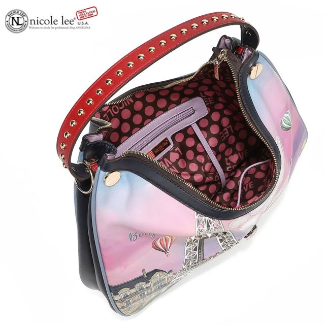 数量限定 NICOLE LEE ニコールリー RIP16477 ROMANCE IN PARIS レディース ロマンス パリ ワンショルダー トートバッグ シングルハンドル ビジュー エッフェル塔 春夏秋冬 ビーガンレザー ヴィーガン 30代 40代 20代 サステナブル SDGs 大きめ 紫の通販は 数量限定 NICOLE LEE ニコールリー RIP16477 ROMANCE IN PARIS レディース ロマンス パリ ワンショルダー トートバッグ シングルハンドル ビジュー エッフェル塔 春夏秋冬 ビーガンレザー ヴィーガン 30代 40代 20代 サステナブル SDGs 大きめ 紫の通販は