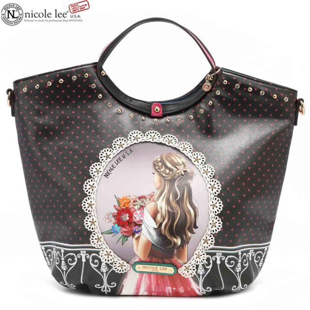 数量限定!NICOLE LEE ニコールリー WY16076 WAITING FOR YOU レディース ブラックピンク ラウンドハンドル ハンドバッグ バスケット型 ショルダービーガンレザー ヴィーガン 30代 40代 20代 春夏秋冬 フラワー ブーケ ガール 大きめ SDGsサステナブル50代60代 ニコルリーの通販は 数量限定!NICOLE LEE ニコールリー WY16076 WAITING FOR YOU レディース ブラックピンク ラウンドハンドル ハンドバッグ バスケット型 ショルダービーガンレザー ヴィーガン 30代 40代 20代 春夏秋冬 フラワー ブーケ ガール 大きめ SDGsサステナブル50代60代 ニコルリーの通販は