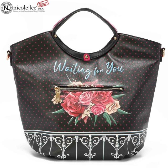 数量限定!NICOLE LEE ニコールリー WY16076 WAITING FOR YOU レディース ブラックピンク ラウンドハンドル ハンドバッグ バスケット型 ショルダービーガンレザー ヴィーガン 30代 40代 20代 春夏秋冬 フラワー ブーケ ガール 大きめ SDGsサステナブル50代60代 ニコルリーの通販は 数量限定!NICOLE LEE ニコールリー WY16076 WAITING FOR YOU レディース ブラックピンク ラウンドハンドル ハンドバッグ バスケット型 ショルダービーガンレザー ヴィーガン 30代 40代 20代 春夏秋冬 フラワー ブーケ ガール 大きめ SDGsサステナブル50代60代 ニコルリーの通販は