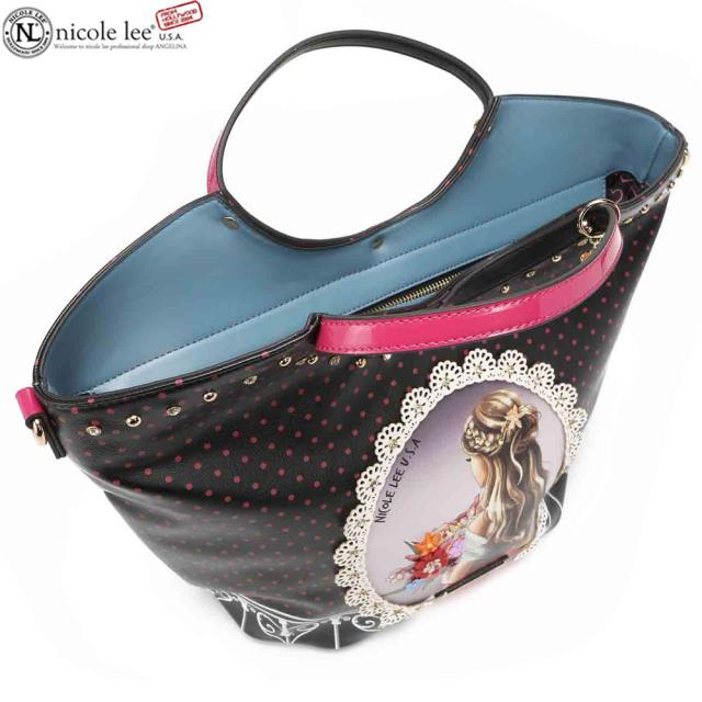 数量限定!NICOLE LEE ニコールリー WY16076 WAITING FOR YOU レディース ブラックピンク ラウンドハンドル ハンドバッグ バスケット型 ショルダービーガンレザー ヴィーガン 30代 40代 20代 春夏秋冬 フラワー ブーケ ガール 大きめ SDGsサステナブル50代60代 ニコルリーの通販は 数量限定!NICOLE LEE ニコールリー WY16076 WAITING FOR YOU レディース ブラックピンク ラウンドハンドル ハンドバッグ バスケット型 ショルダービーガンレザー ヴィーガン 30代 40代 20代 春夏秋冬 フラワー ブーケ ガール 大きめ SDGsサステナブル50代60代 ニコルリーの通販は