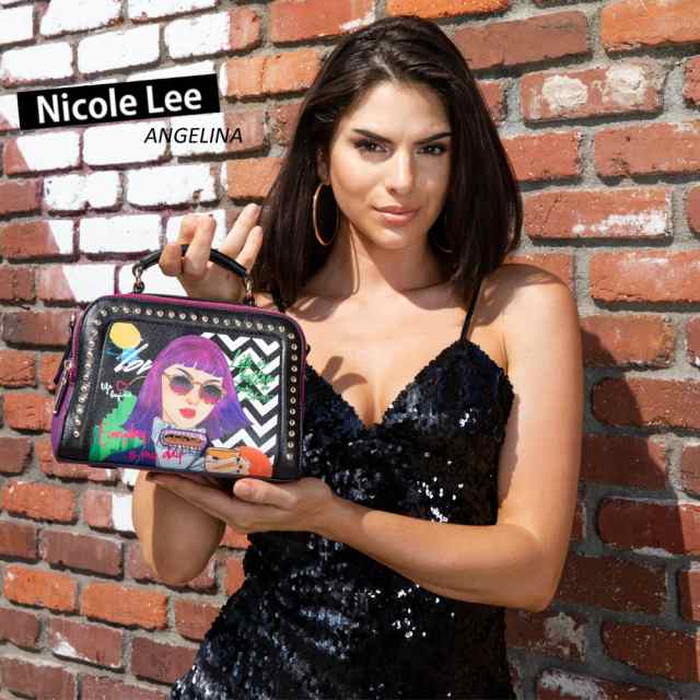 数量限定 NICOLE LEE ニコールリー SET15009 LOVE YOUR LOOK レディース 3点セット リュック+ハンドバッグ+パスケース ユニコーン ピンク フェザー 花柄 ビーガンレザー ヴィーガン 人気 おしゃれ ブランド バック 30代 40代 20代 ブラック フェミニン ニコルリーの通販は