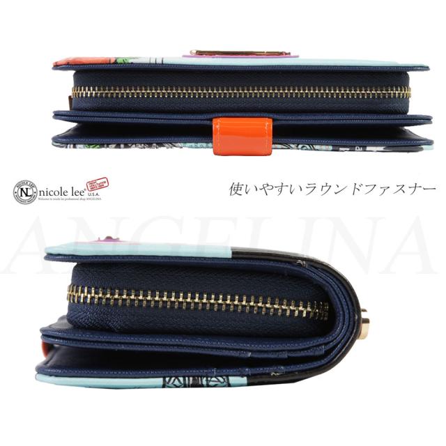 数量限定！NICOLE LEE ニコールリー PRT6700 モノグラム柄 NYガール