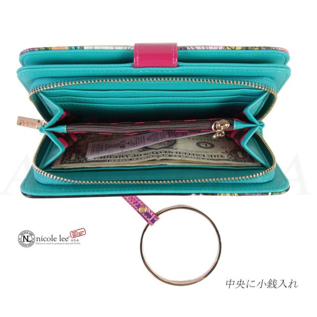 数量限定！NICOLE LEE ニコールリー PRT6700 モノグラム柄 NYガール