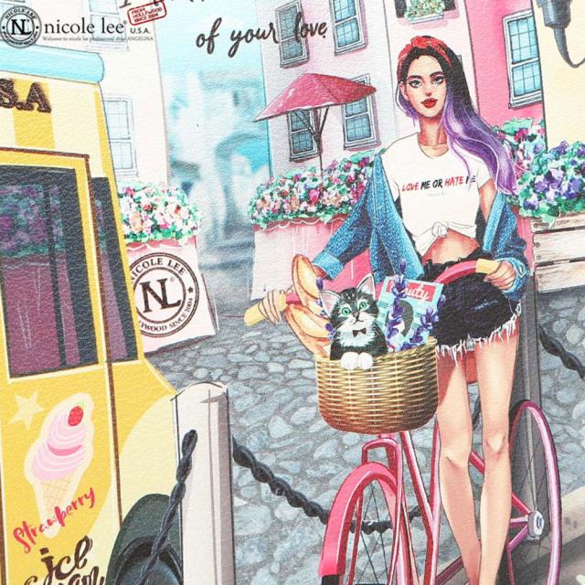 数量限定！NICOLE LEE ニコールリー PRT16290 レディース スクエア