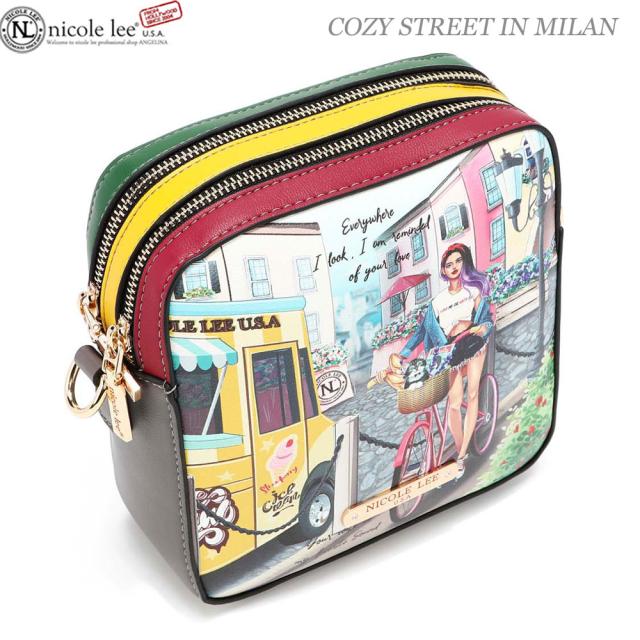 数量限定！NICOLE LEE ニコールリー PRT16290 レディース スクエア