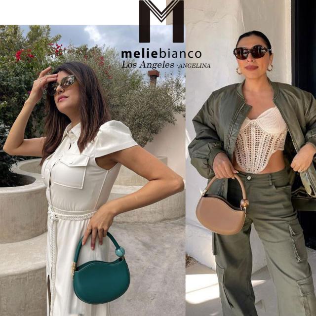 限定品 2024 Melie Bianco（メリービアンコ）BC3240 Jennie Ivory Recycled Vegan Crossbody Bag レディース マーブルパール エレガント ハンドバッグ ショルダーバッグ 高級ヴィーガンレザー ビーガン ヘイリービーバー 30代 40代 20代 50代 ミニバッグ スモール 小さめ 限定品 2024 Melie Bianco（メリービアンコ）BC3240 Jennie Ivory