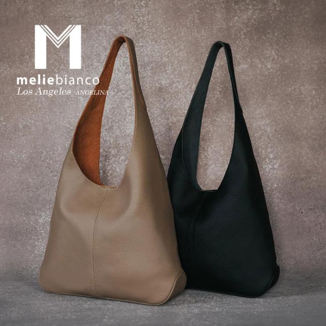 限定品 2024 Melie Bianco（メリービアンコ）DE9878 Kenya Recycled Vegan レディース ワンショルダー トートバッグ 大きめ  一枚革 高級 大容量 リサイクルビーガンレザー ヘイリービーバー 30代 40代 20代 50代 ボッテガ シンプルショルダーバッグ 大きめ 通勤通学 大人 限定品 2024 Melie Bianco（メリービアンコ）DE9878 Kenya Recycled