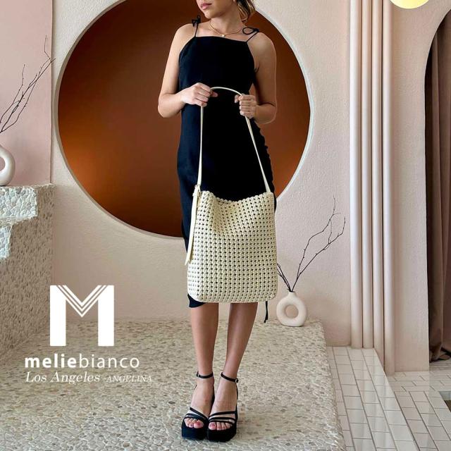 限定品 2024 Melie Bianco（メリービアンコ）YN7538 Celine Large Tote