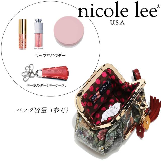 2024 数量限定 NICOLE LEE ニコールリー CP6623 レディース がま口