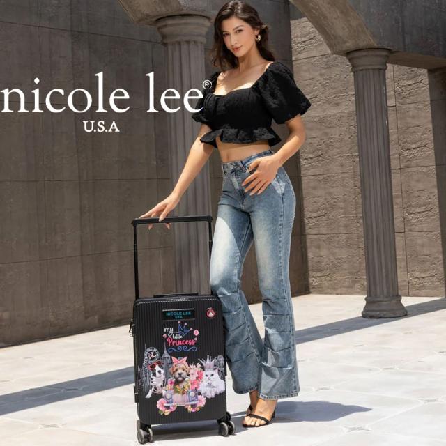 2024  新作  NICOLE LEE ニコールリー HC3020 FAMILY YEARBOOK レディース ニコル リー 20 インチ機内持ち込み キャリーバッグ 旅行 バック スーツケース キャスター 段階調節キャリーバー ニコルリー nicolelee インスタ 海外 帰省 大容量 ハードケース トランクケース