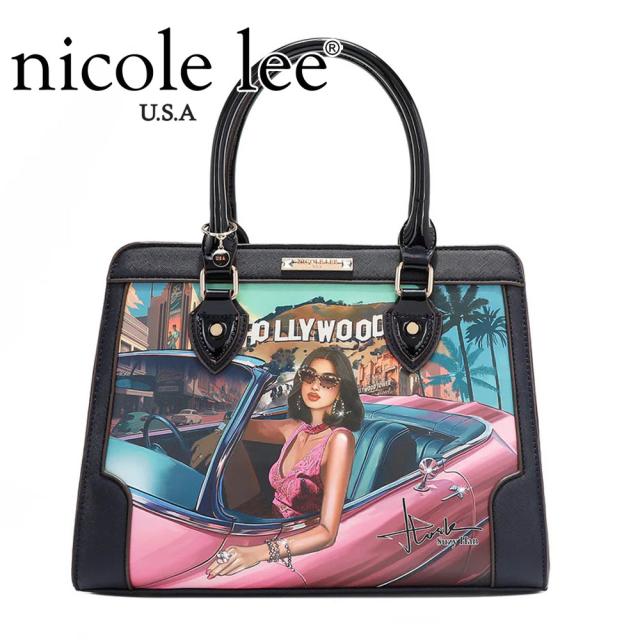 6/25迄の出品　nicole lee ハンドバッグ　ニコールリー　2way NICOLE LEE 2way ハンドバッグ ショルダーバッグ