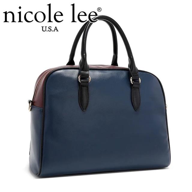 数量限定 NICOLE LEE ニコールリー SET　17116A レディース ハンド バッグ　バック　鞄　かばん　ニコルリー 大きめ ボストン ビーガンレザー 30代 40代 20代 50代 60代 ワードローブ 旅行 2WAY ショルダー 公式 女性 アメリカ ジャパン 芸者 日本_4