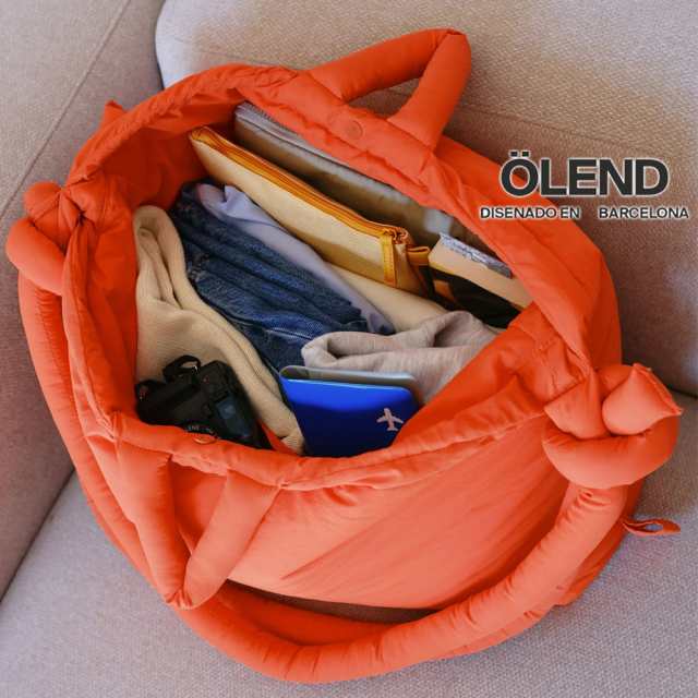 2024新入荷ブランド！保証付 返品OK Olend バルセロナ（オーレンド）LARGE ONA SOFT BAG ナイロン 3WAY バッグ リュック ショルダー トー