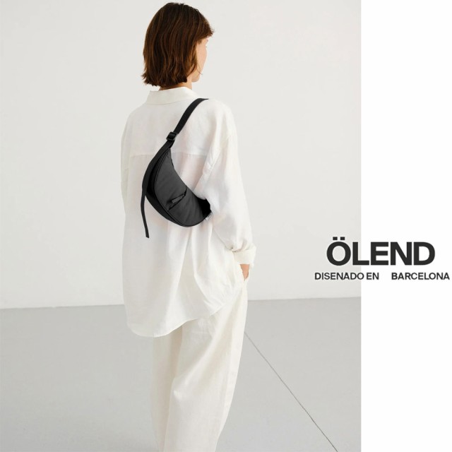 2024新入荷ブランド！保証付 返品OK Olend バルセロナ オーレンド MINI MOON BAG ナイロン 2WAY ミニバッグ  ショルダーバッグ 斜め掛け クロスボディバッグ レディース instagram 人気 軽い 撥水 20代30代 40代 50代 プレゼント  ユニセックス パデッド ムーンバッグ ...