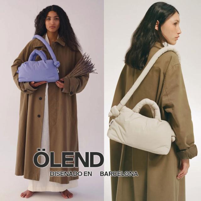 2026新入荷ブランド！保証付 返品OK Olend バルセロナ（オーレンド）MINIONA SOFT BAG ナイロン 2WAY ハンドバッグ ショルダー トート レディース instagram 人気 軽い 撥水 20代30代 40代 50代 プレゼント ユニセックス クッション 中綿 パデッドバッグ ダウン キルティング_2