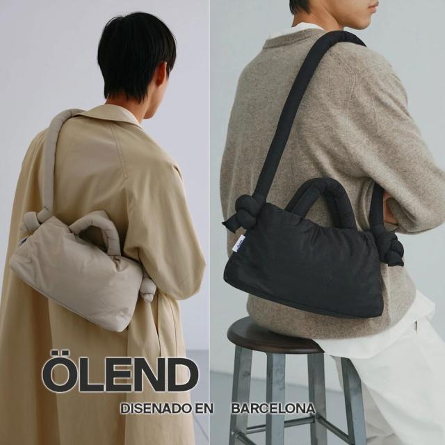 2026新入荷ブランド！保証付 返品OK Olend バルセロナ（オーレンド）MINIONA SOFT BAG ナイロン 2WAY ハンドバッグ ショルダー トート レディース instagram 人気 軽い 撥水 20代30代 40代 50代 プレゼント ユニセックス クッション 中綿 パデッドバッグ ダウン キルティング_8